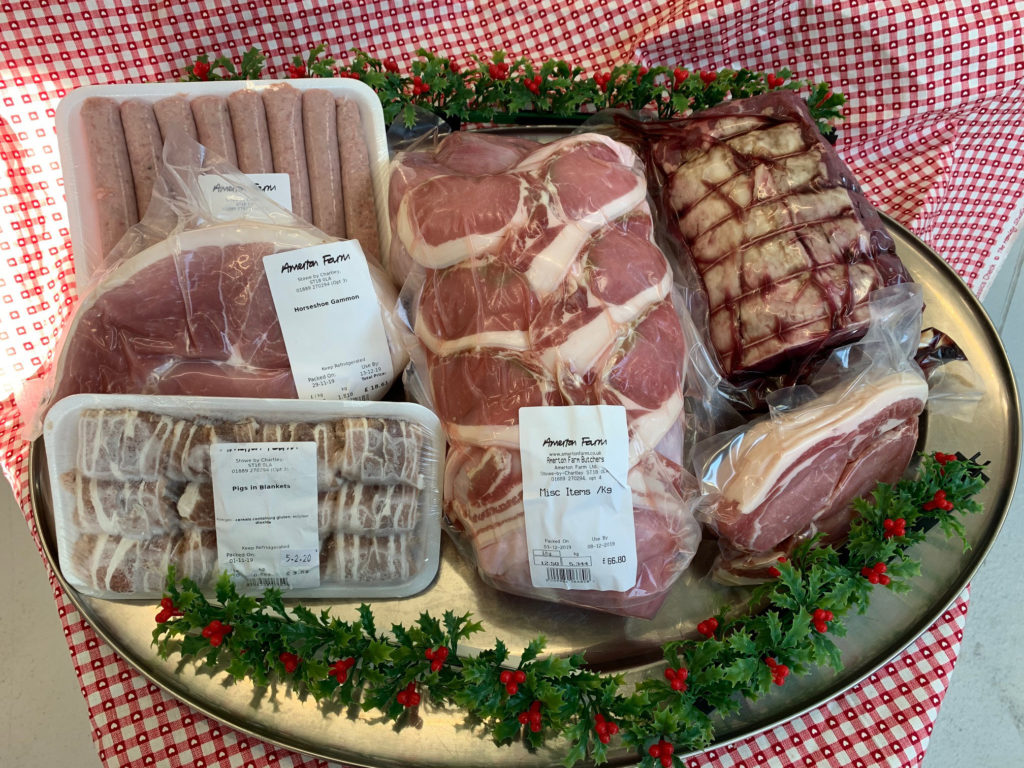 Large Christmas Meats Hamper Amerton Farm